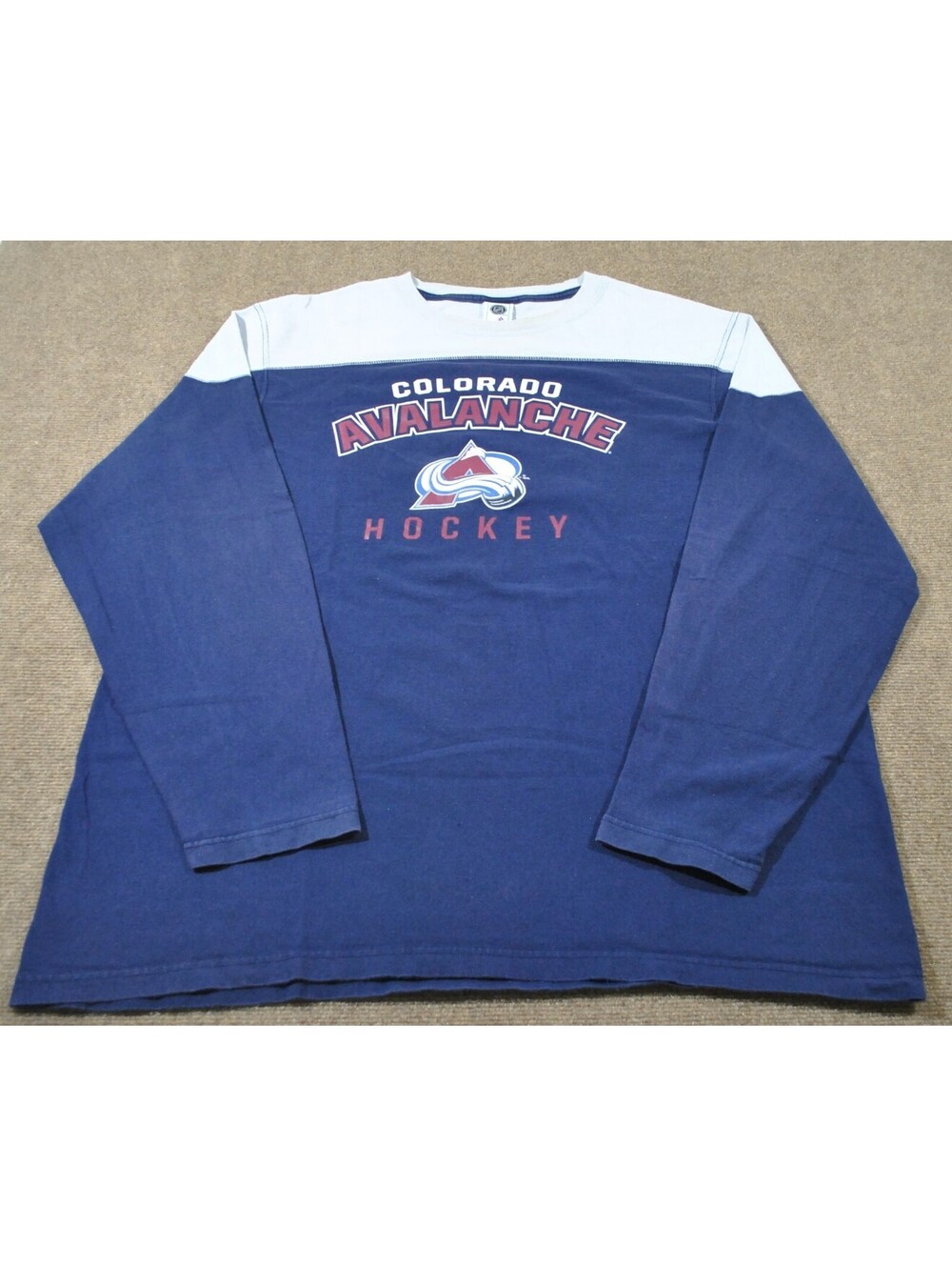 Colorado Avalanche Paul Stastny Vintage NHL Hockey Navy Shirt Size 2X-Large